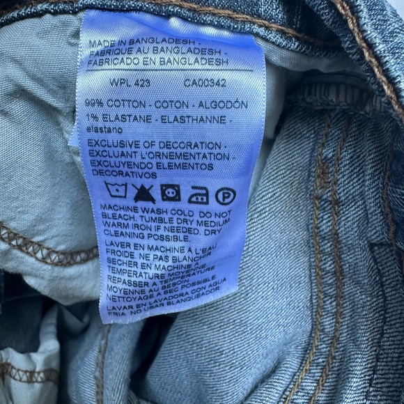 LEVI’S Signature Men's Dark Blue Straight Jeans Size 34/30 Dadcore - Picture 4 of 10